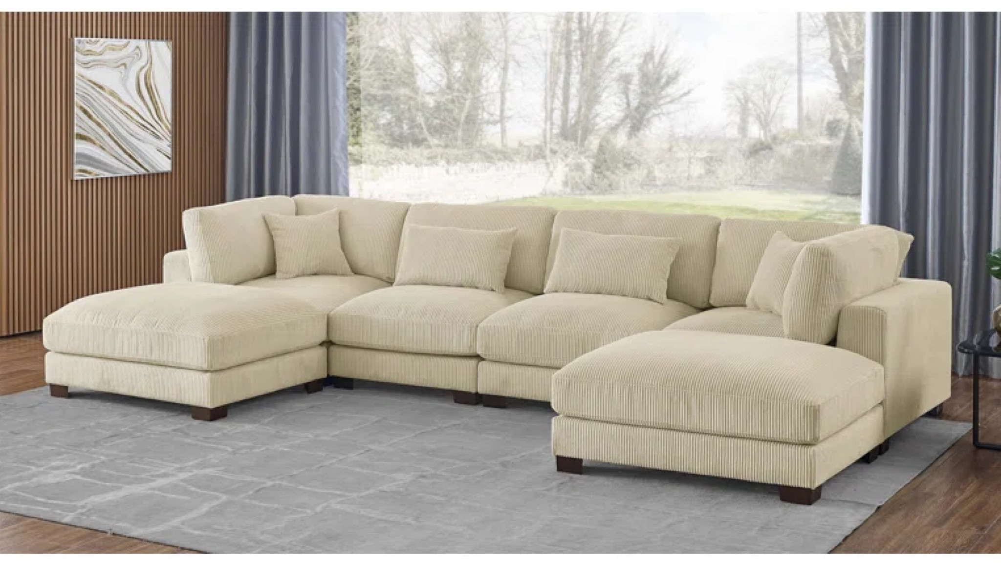 Forbestown 7 - Piece Upholstered Sectional