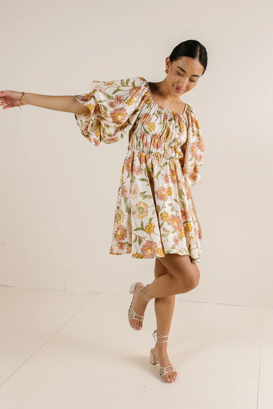 Mariella Floral Mini Dress | Böhme US