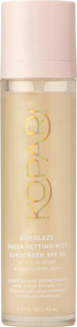 Sunglaze Sheer Setting Mist Sunscreen SPF 50 | Nordstrom