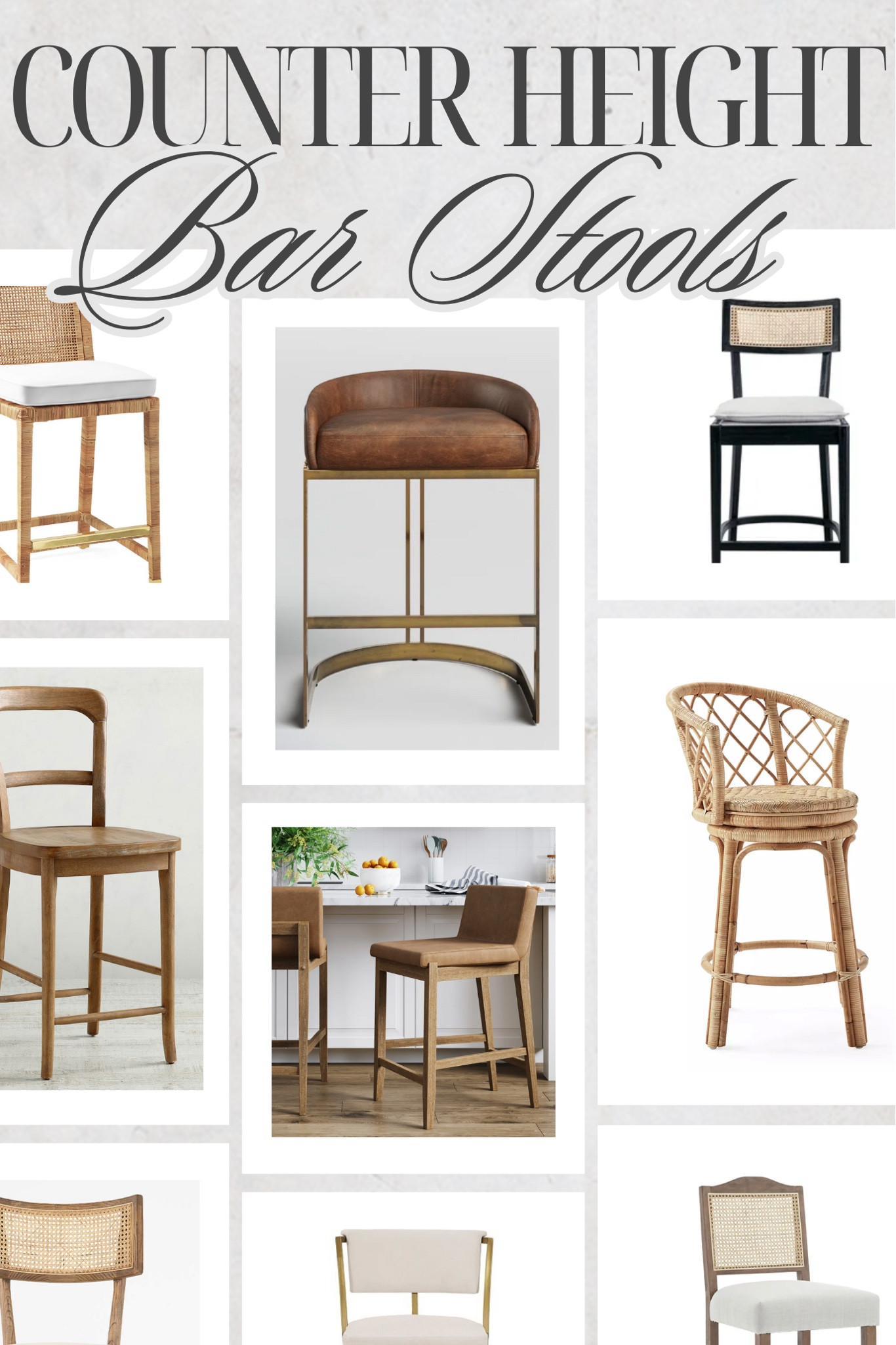 *Client Favorites* Our most popular counter height stools.

#counterheight #barstools #homedecor #stools 

#LTKStyleTip #LTKHome