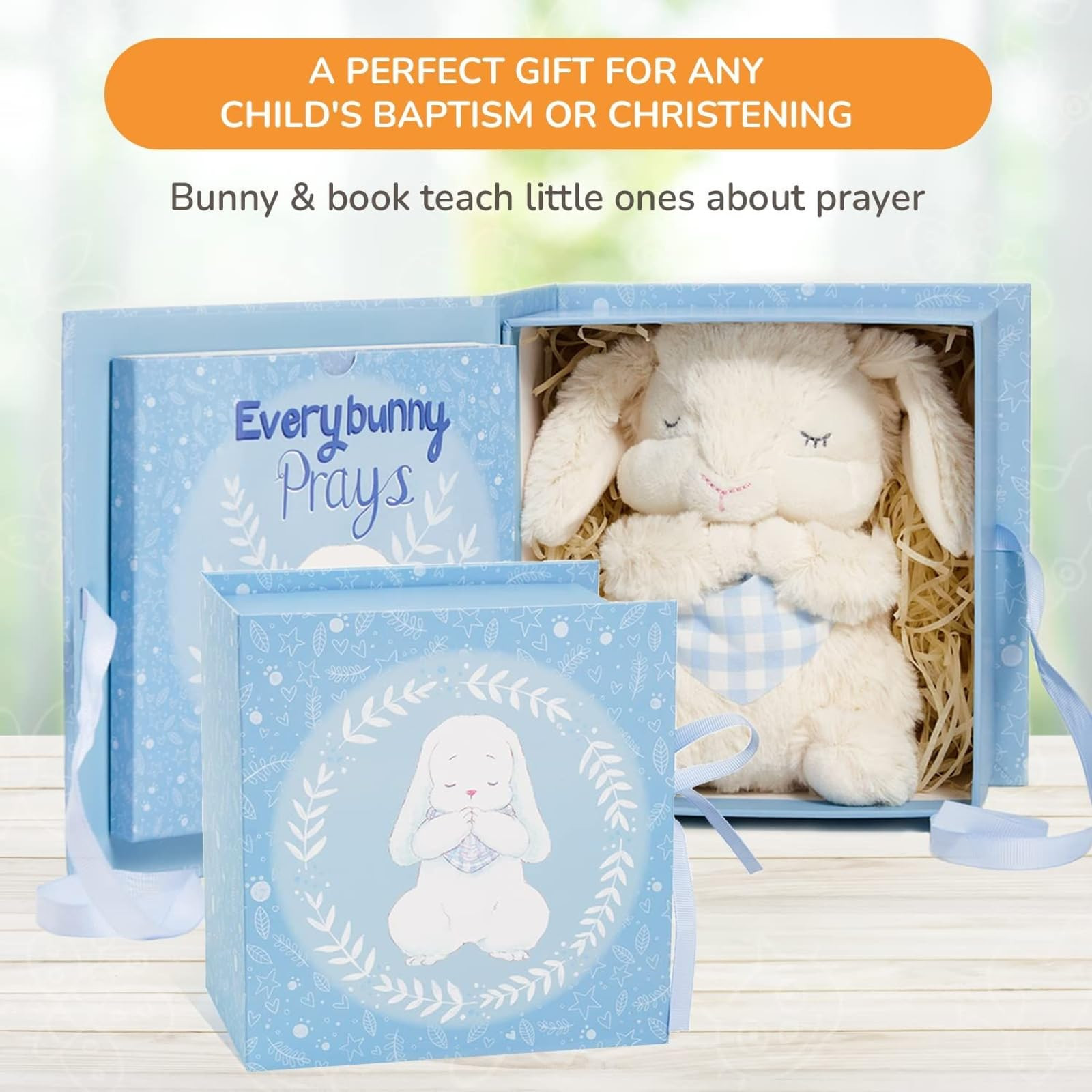 Tickle & Main Everybunny Prays - The Praying Musical Toy - Baptism & Christening Gifts for Boys, ... | Amazon (US)