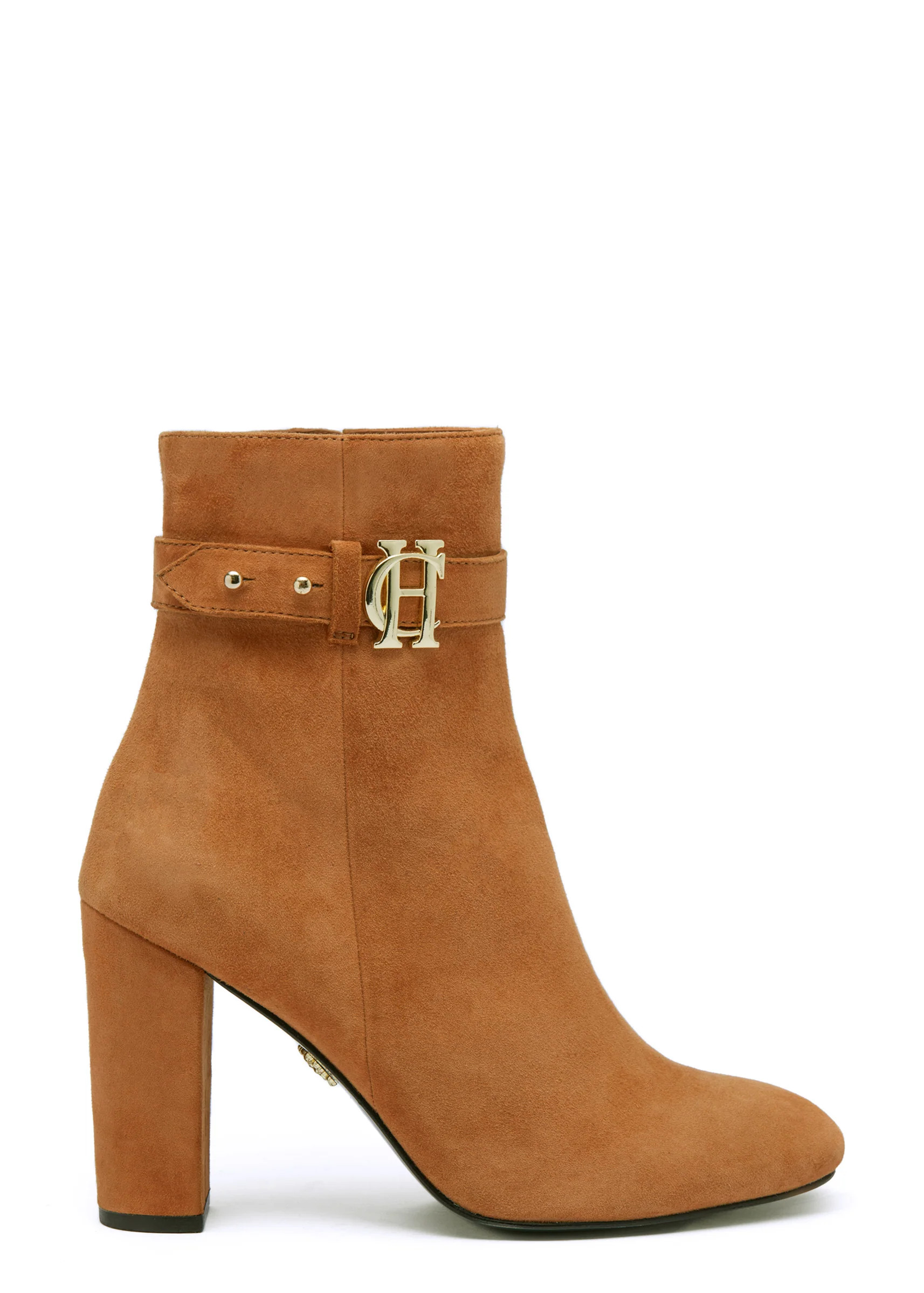 Mayfair Suede Ankle Boot (Tan) | Holland Cooper