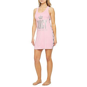 Juicy By Juicy Couture Womens Sleeveless U Neck Nightshirt | JCPenney
