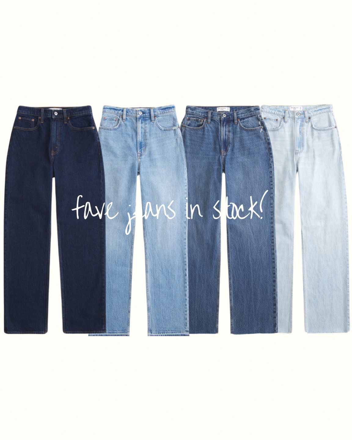 Lots of jeans are OOS- but these are some of my faves which are in stock in most sizes! Up to 25% off & can use AFMOLLIE for an extra 20% off too 👏🏼

I wear size 27/ short or 28/short for a loser fit. 

#LTKeurope #LTKwinter #LTKautumn