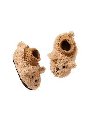 babyGap Cozy Bear Slippers | Gap Factory