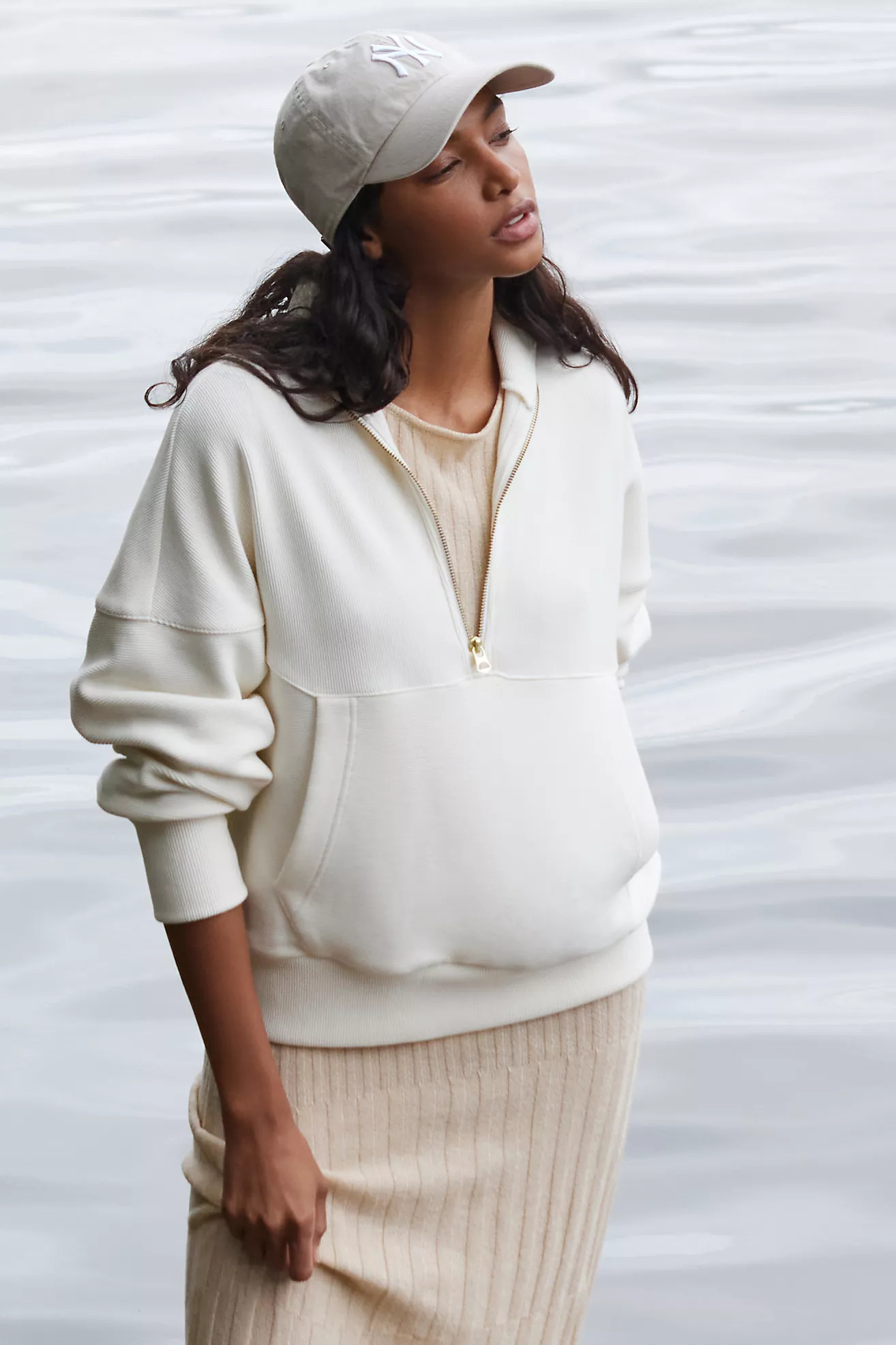 Varley Acadia Half Zip Sweatshirt | Anthropologie (US)