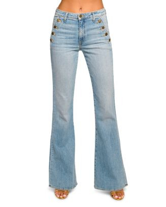 Ramy Brook Helena Flare Jeans in Light Wash  | Bloomingdale's Women | Bloomingdale's (US)