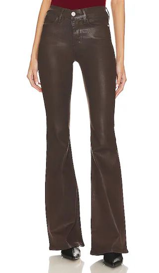 Le High Flare in Espresso Coated | Revolve Clothing (Global)