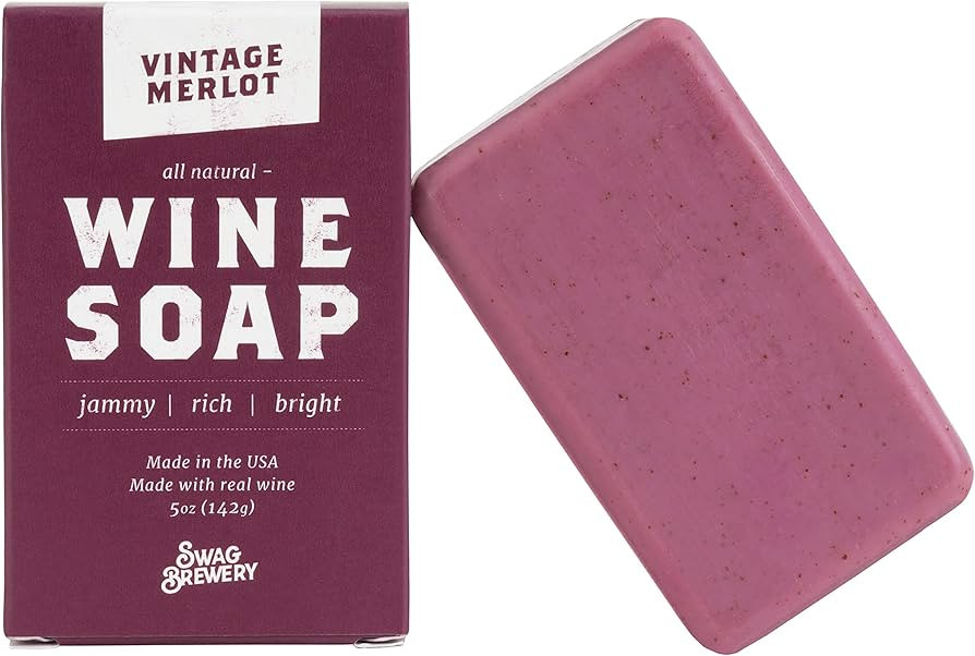 Swag Brewery Vintage Merlot WINE SOAP | Great Gift for Women, Birthdays, Wives, Men, and All Wine... | Amazon (US)