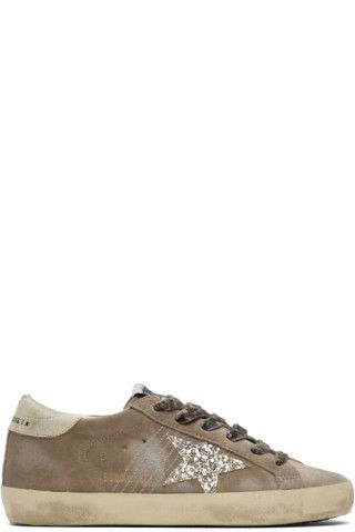 Golden Goose - Taupe Super-Star Classic Sneakers | SSENSE