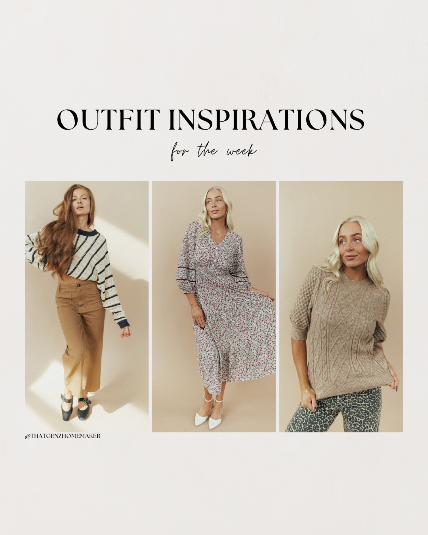 fall outfit inspiration for the week. 



#LTKHoliday #LTKSeasonal #LTKStyleTip