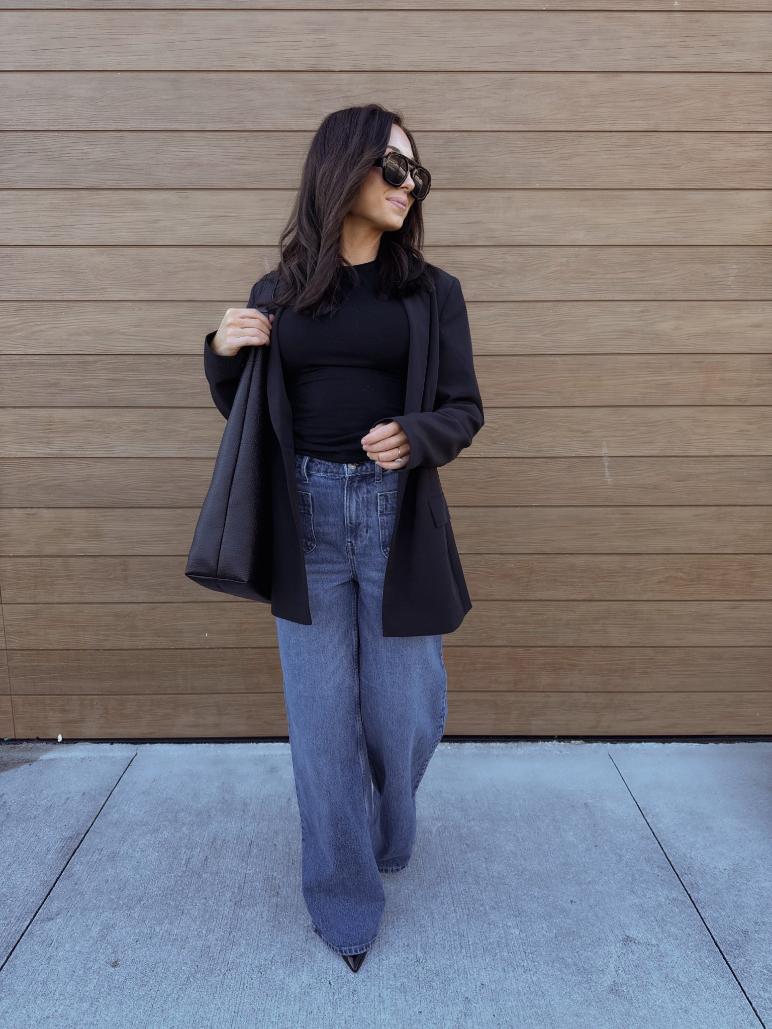 Elevated basics. 
Walmart denim. Amazon layers. 


#LTKootd #LTKWorkwear #LTKFindsUnder50