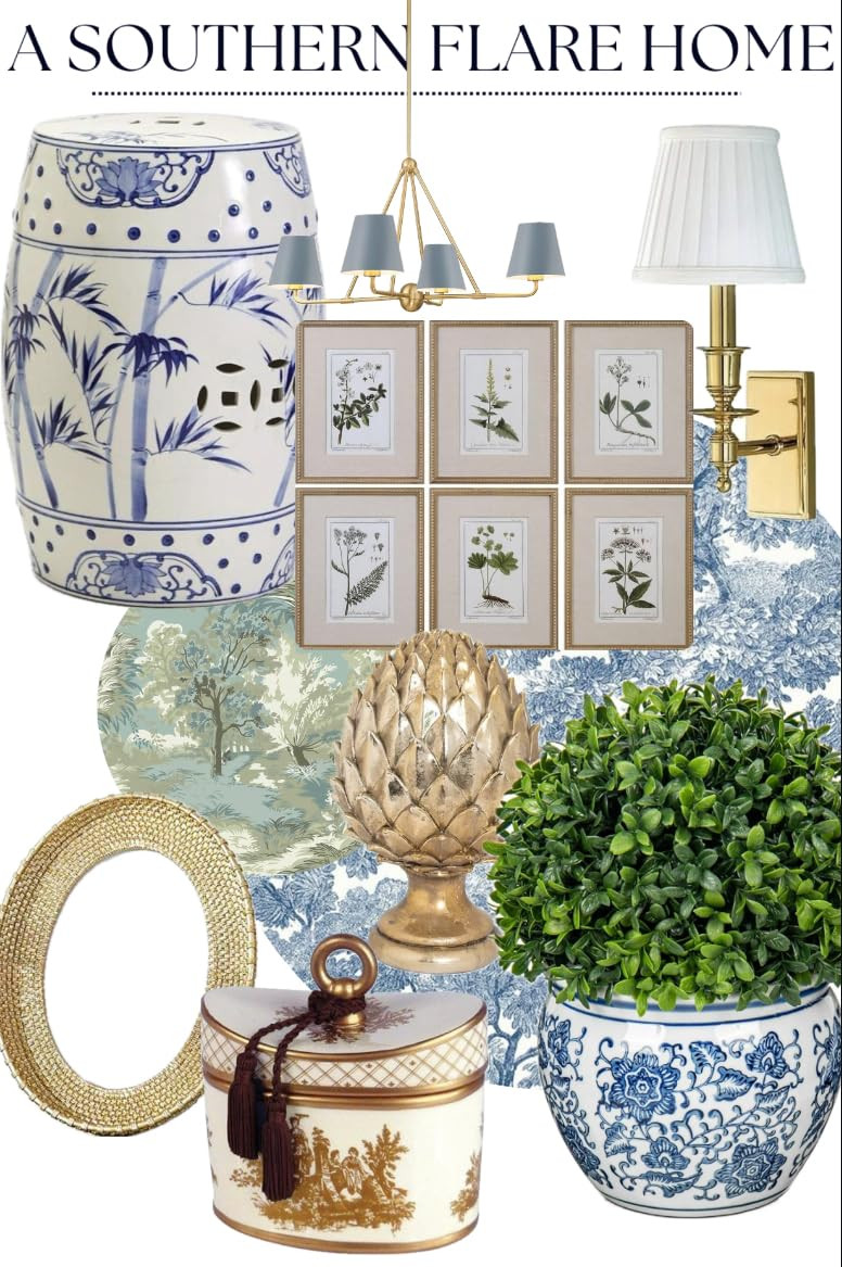 Surface Style - Peel and Stick Wallpaper, Floral Wallpaper for Bedroom, Powder Room, Kitchen, Sel... | Amazon (US)