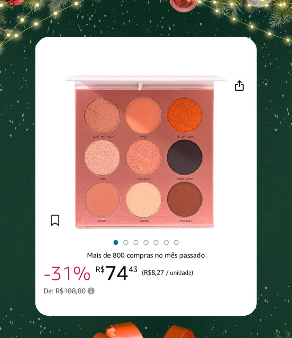 Paleta de Sombras Mariana Saad By Océane - Special Day 30,6g

#LTKbeauty #LTKbrasil