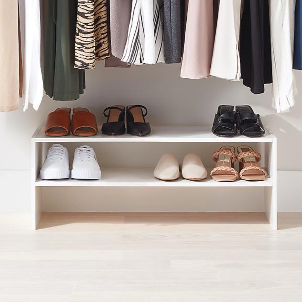 The Container Store 2-shelf Shoe Stacker 

#LTKfamily #LTKhome #LTKover40