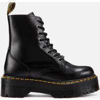 Dr. Martens Jadon Polished Smooth Leather 8-Eye Boots - Black - UK 5 | Coggles (Global)