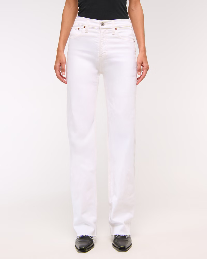 Women's High Rise 90s Relaxed Jean | Women's Bottoms | Abercrombie.com | Abercrombie & Fitch (US)