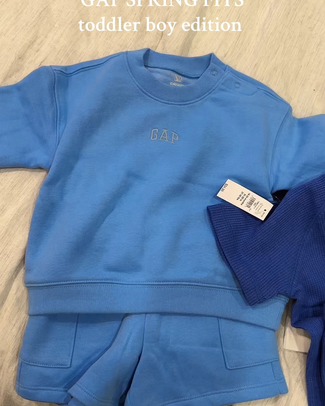 Gap has the cutest toddler boy clothes 💙