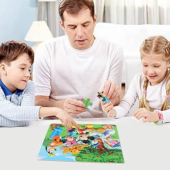 Puzzles for Kids Ages 4-8 100 Pieces Jigsaw Puzzles for Boys and Girls Educational Learning Puzzl... | Amazon (US)