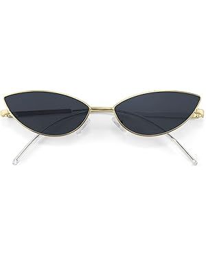 FEISEDY Fashion Designer Sunglasses Retro Small Petals Shape Arc Temple Design B2298 | Amazon (US)