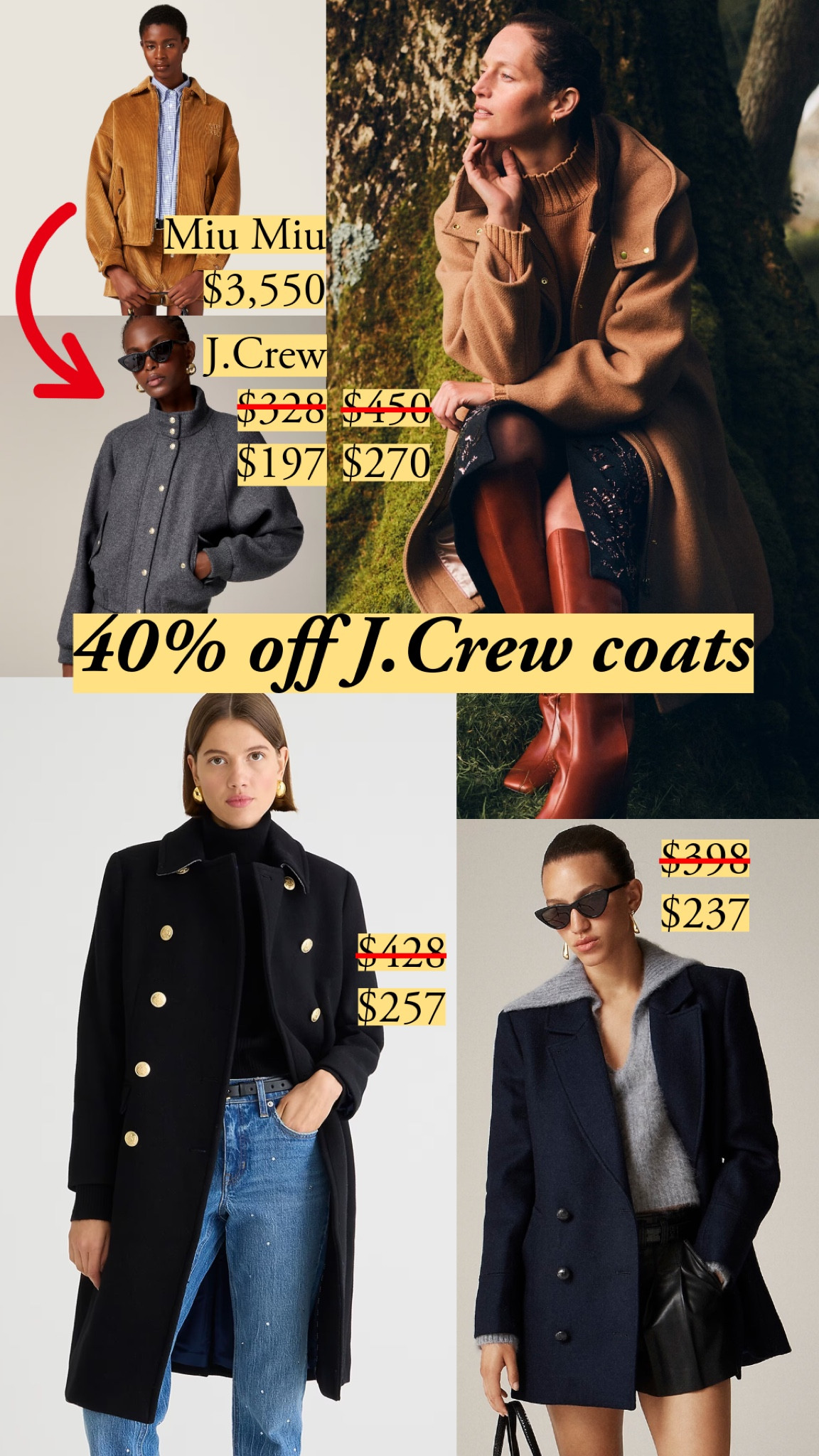 Lots of my favorite J.Crew coats, jackets, outer layers on sale!

I stopped by the store over the weekend and was really impressed by a lot of pieces. Some were less successful, and i left them out of my edit  

#LTKWorkwear #LTKSeasonal #LTKSaleAlert