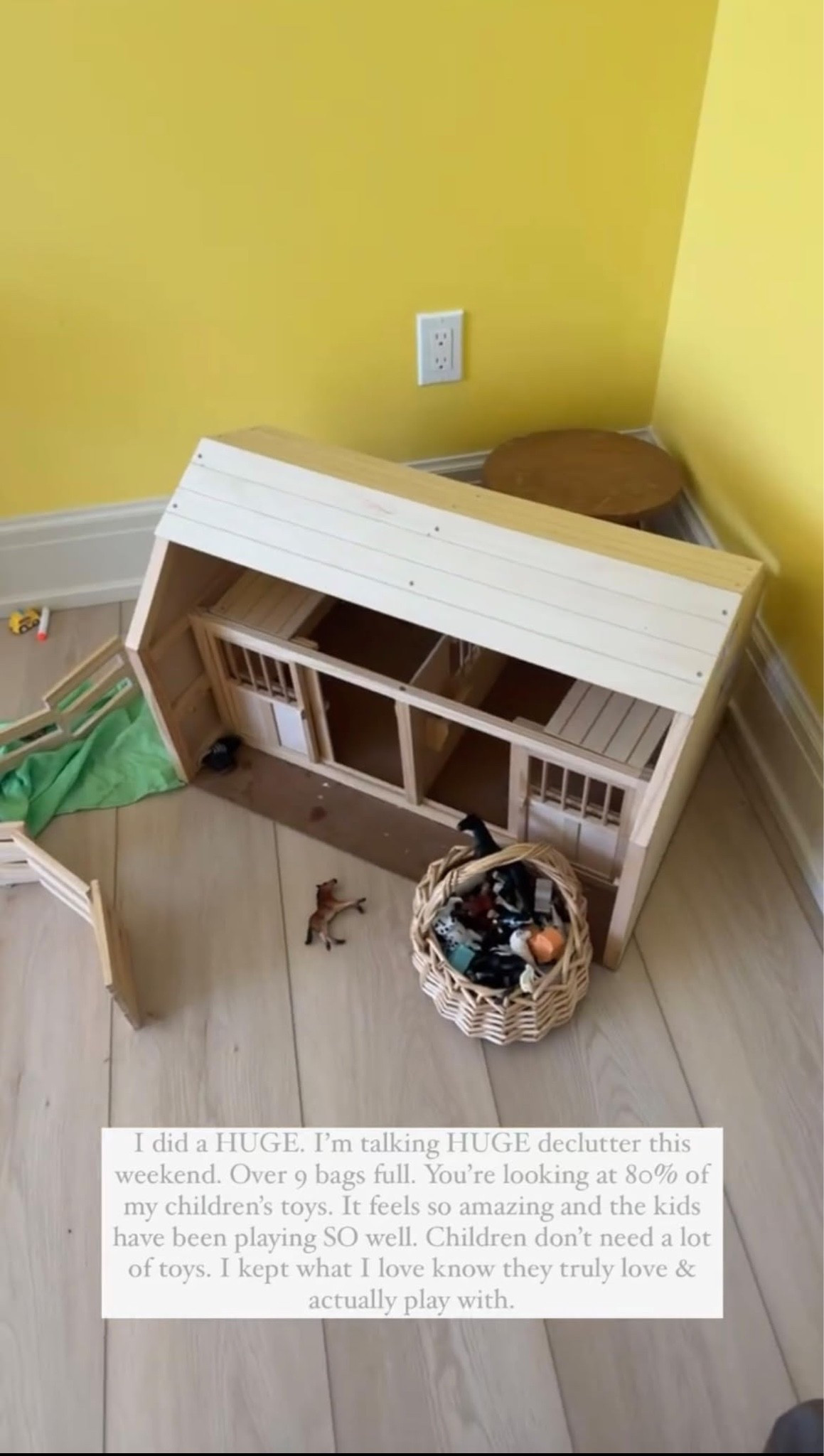 The wooden barn we use isn’t sold anymore but here are some great alternatives as well as the animal figurines we have!

#LTKKids #LTKBaby