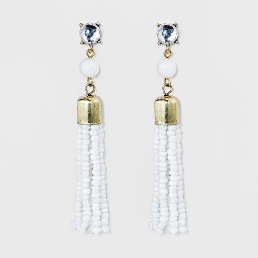 SUGARFIX by BaubleBar™ Beaded Tassel Drop Earrings | Target