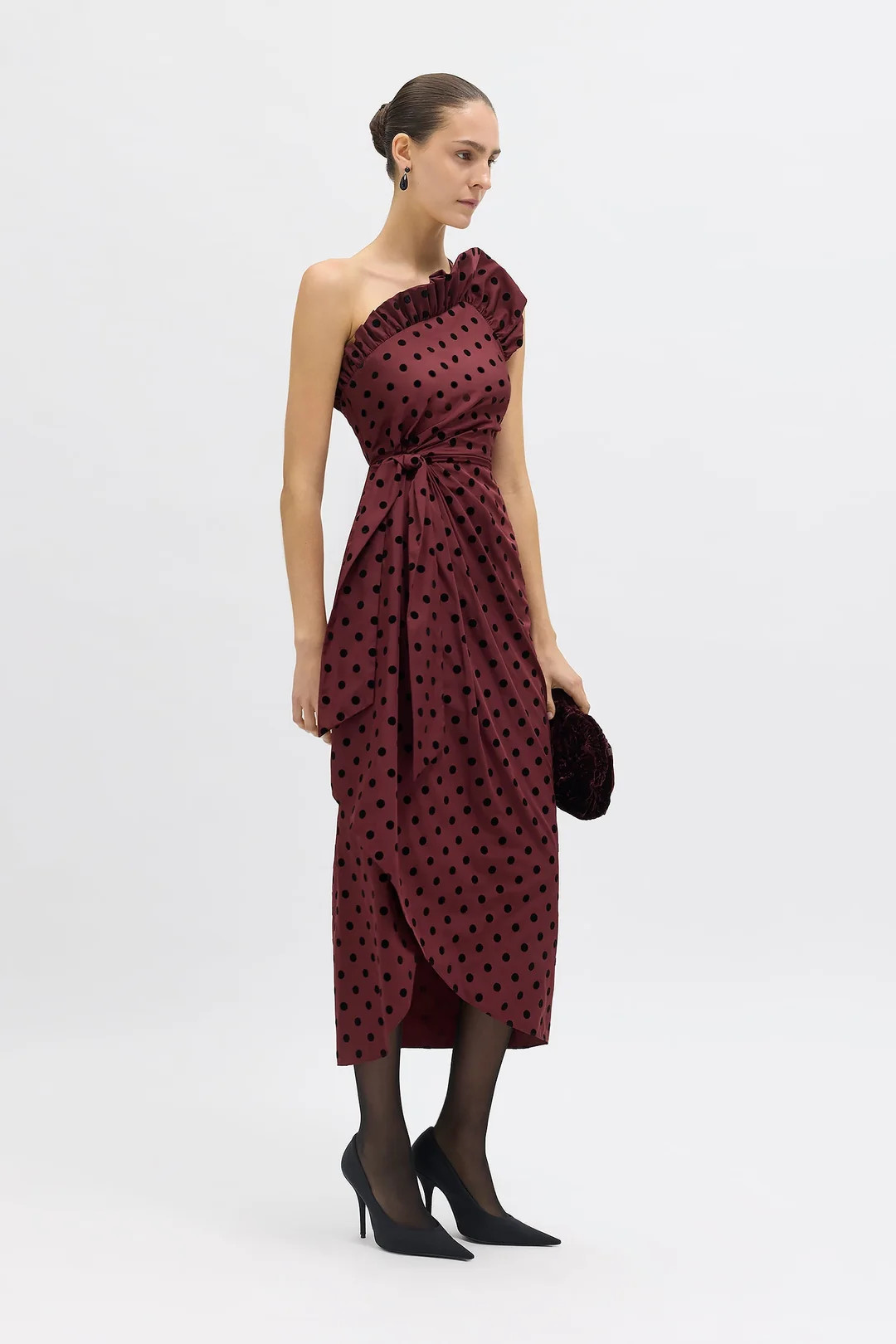 Charlotte Polka Dot Dress | COUPER
