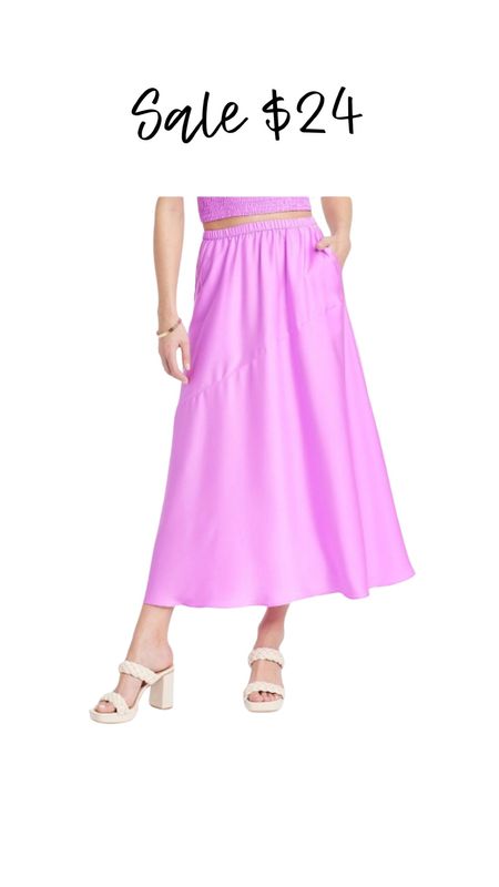 The perfect slip skirt on sale at Target! 

#LTKStyleTip #LTKFindsUnder50 #LTKSaleAlert