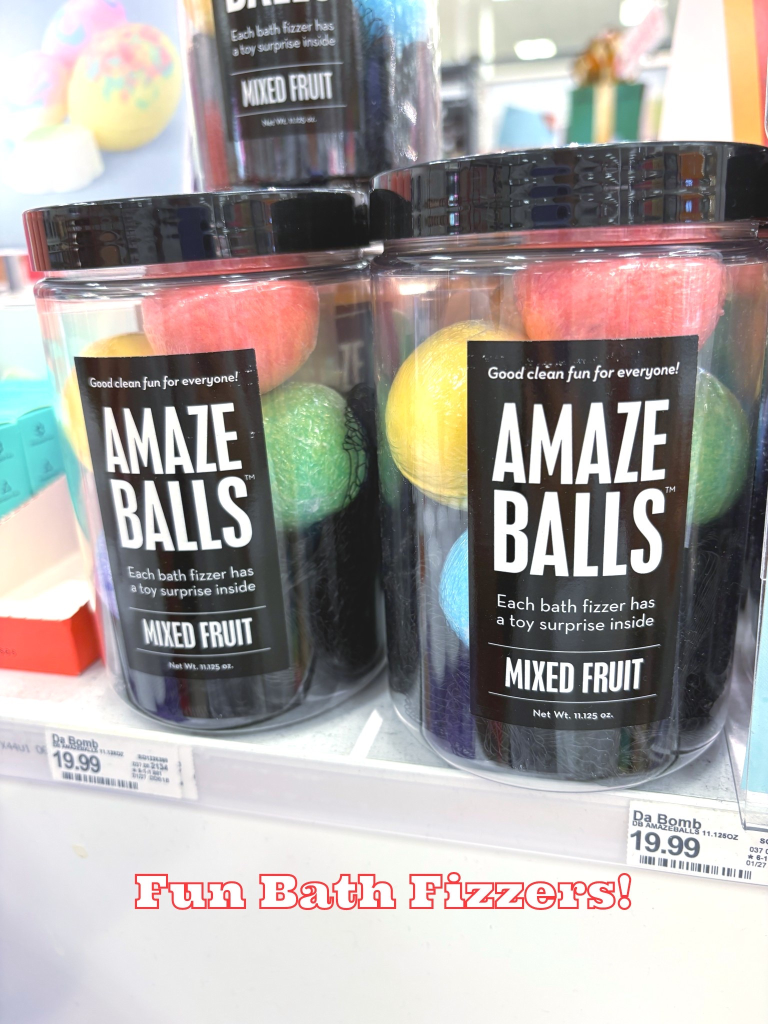 But 1 Get 1 30% off Da Bomb Amaze Ball Bath Fizzers #dabomb #bathfizzers #bathbomns #targetbeauty  #targetdeals

#LTKHoliday #LTKBeauty #LTKGiftGuide
