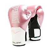 Everlast Elite Pro Style Training Gloves, Pink/White, 12 oz | Amazon (US)
