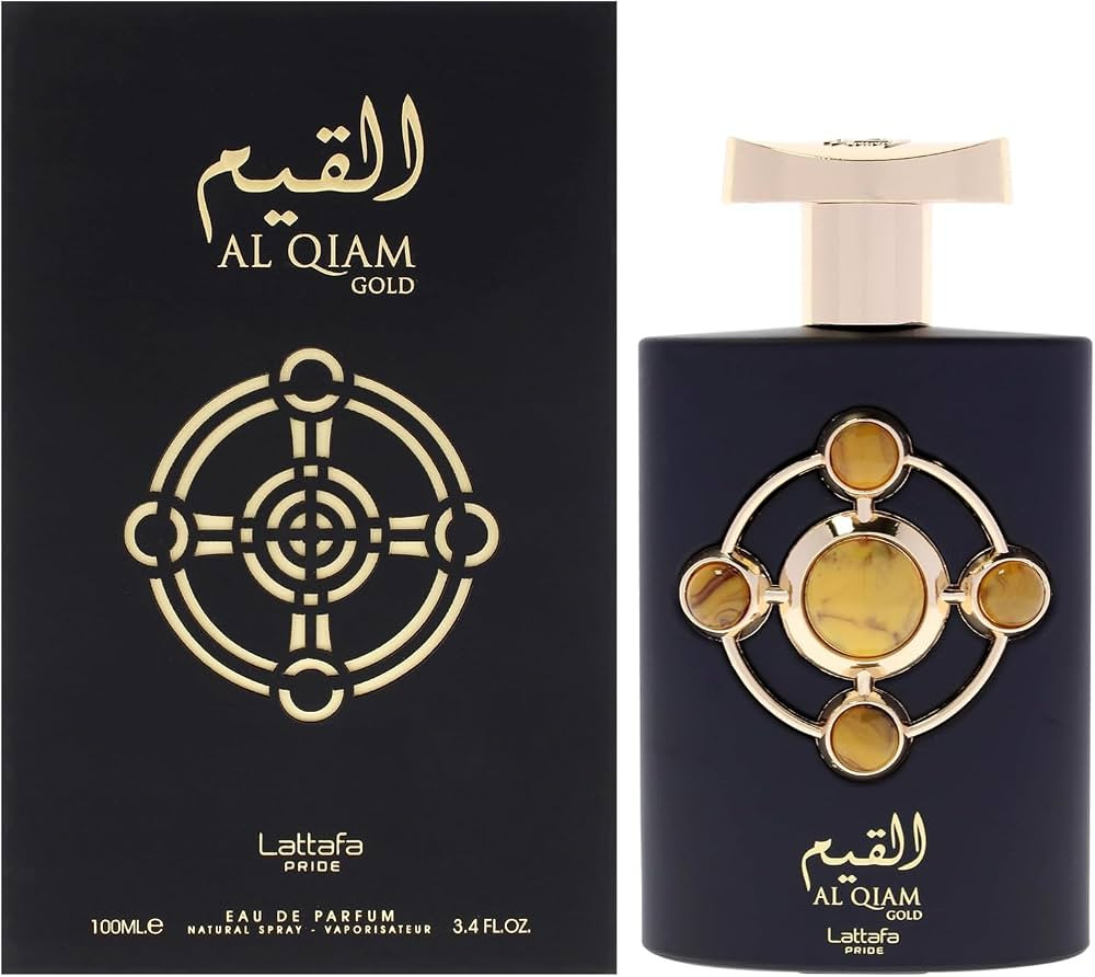 Lattafa Perfumes Al Qiam Gold for Unisex Eau de Parfum Spray, 3.4 Ounce | Amazon (US)