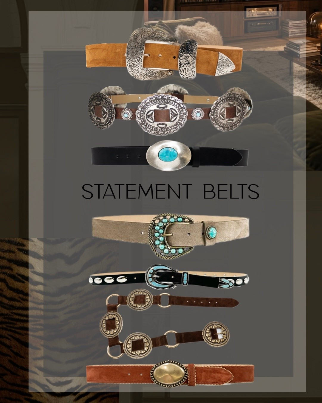 Statement belts I’m loving!