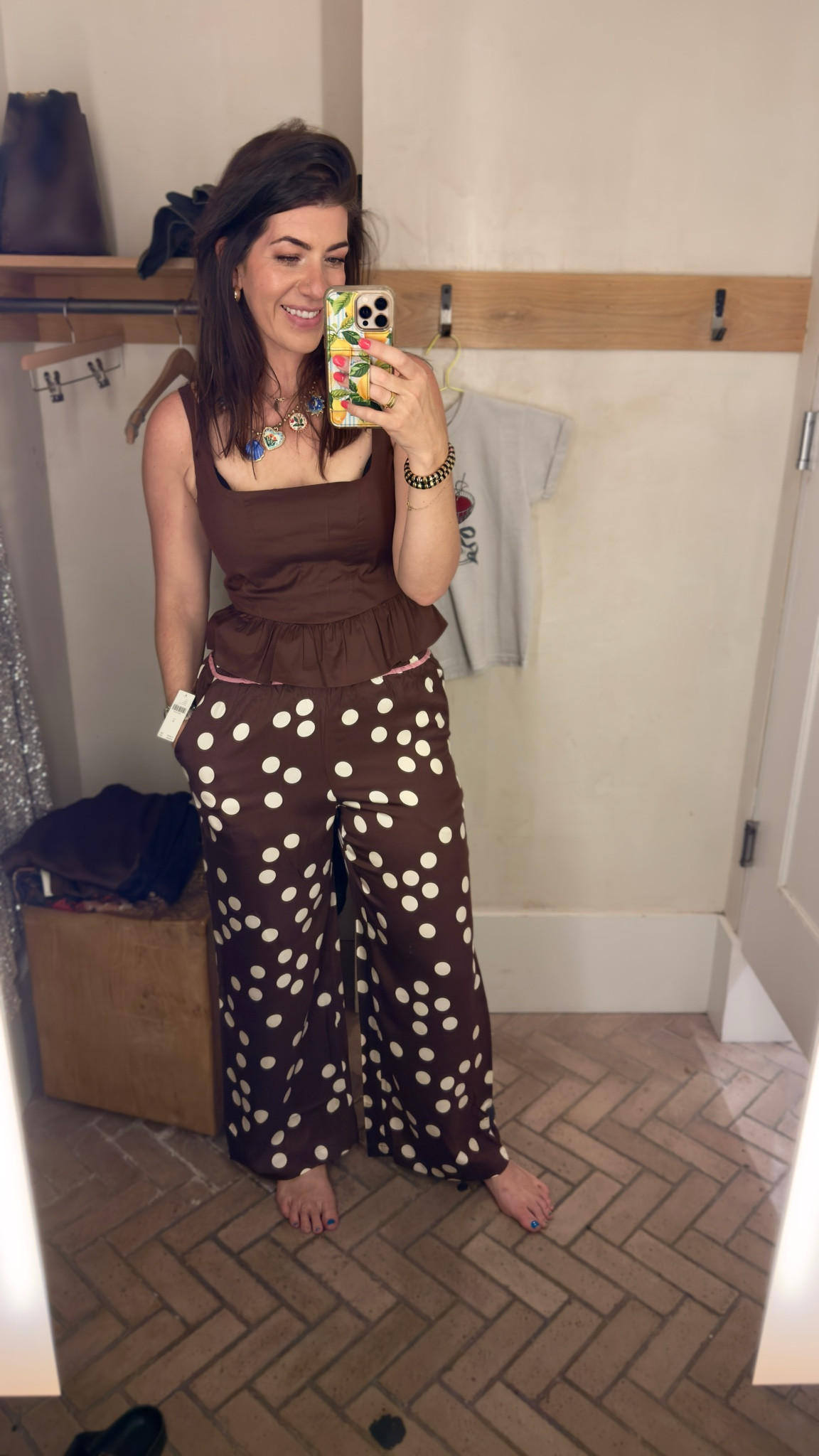 Tried a few things at Anthro
In a medium peplum top and a medium polka dot pant (would need a tall)


#LTKSeasonal #LTKMidsize #LTKOver40