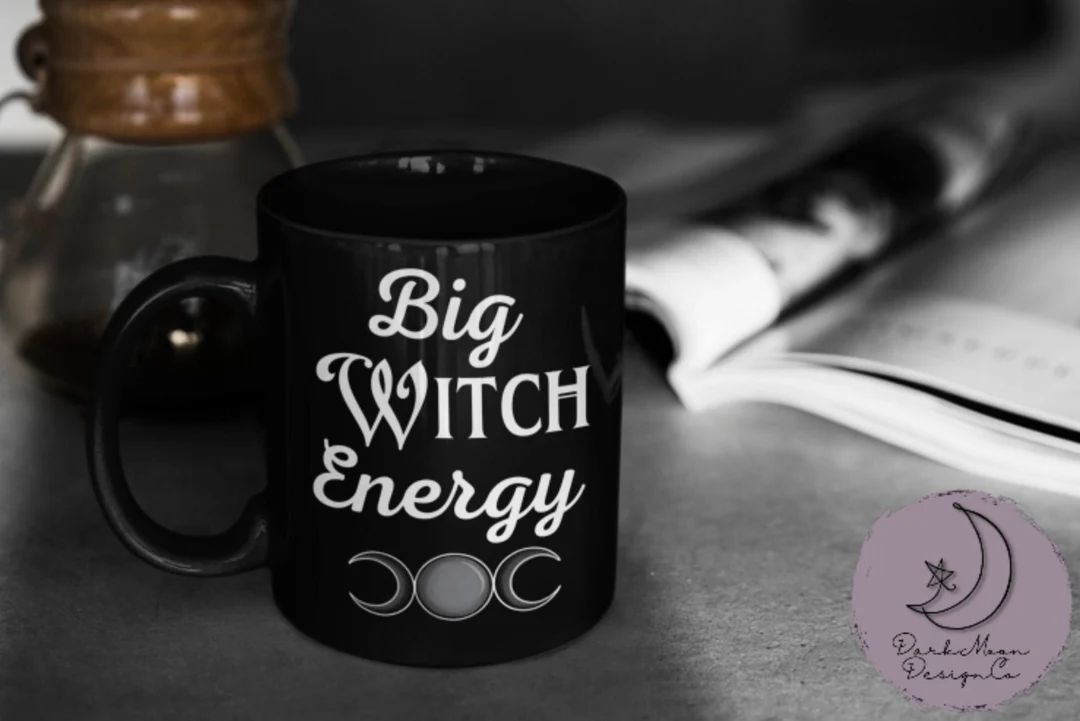 Big Witch Energy Mug 15oz - Etsy | Etsy (US)