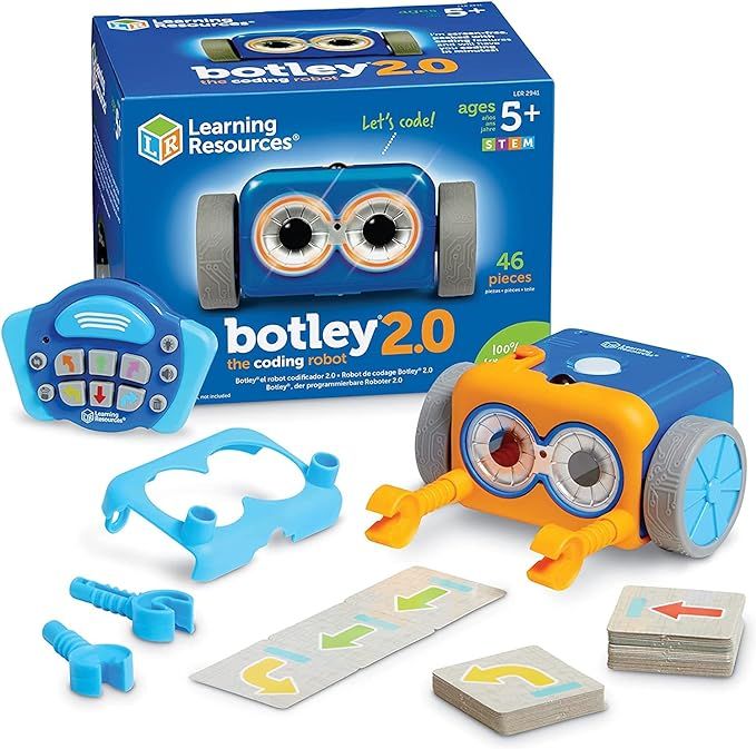 Learning Resources Botley the Coding Robot 2.0 - 46 pieces, Ages 5+ Coding Robot for Kids, STEM T... | Amazon (US)