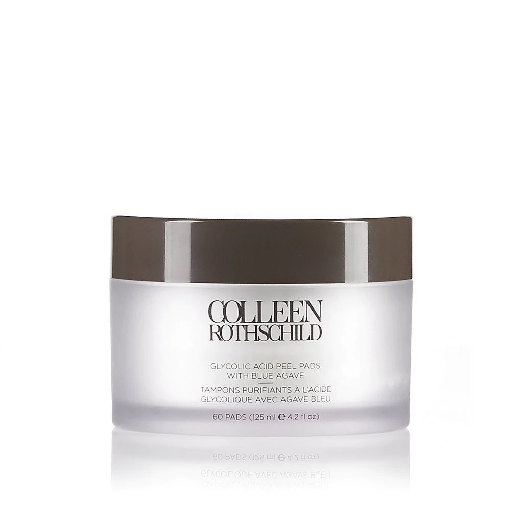 Glycolic Acid Peel Pads with Blue Agave | Colleen Rothschild Beauty