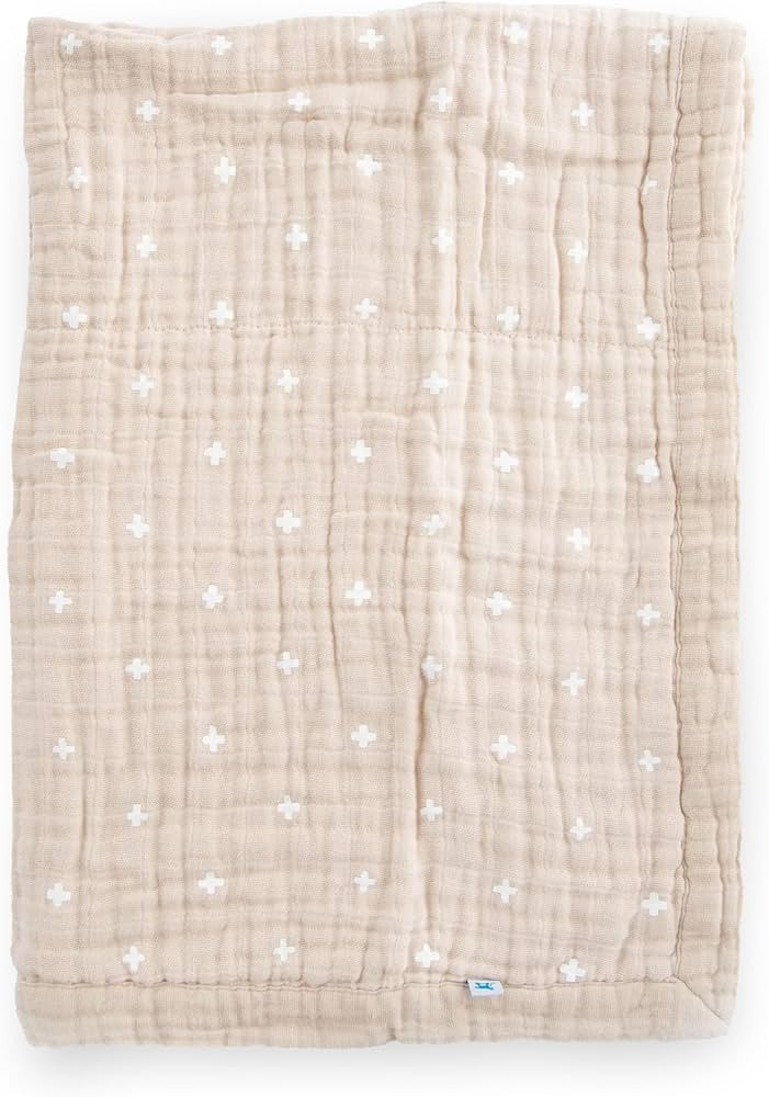 Little Unicorn Newborn Receiving Quilt | Ultra- Soft, Multi-Layered Muslin Fabric | Gift for Newb... | Amazon (US)