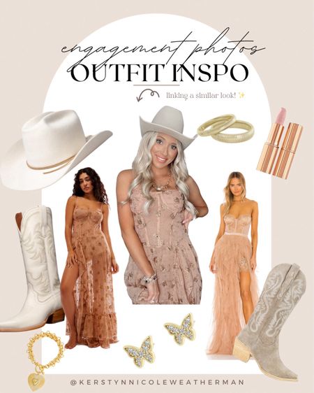 I’m linking the cutest engagement photos, outfit or outfit for a festival. These looks are seriously so fun! Can even be worn to a wedding as a wedding guest! 🤍

This western look is perfect for your next country music festival, Nashville trip, or bachelorette party!

Country concert outfit, western fashion, concert outfit, western style, rodeo outfit, cowgirl outfit, cowboy boots, bachelorette party outfit, Nashville style, Texas outfit, sequin top, country girl, Austin Texas, cowgirl hat, pink outfit, cowgirl Barbie, Stage Coach, country music festival, festival outfit inspo, western outfit, cowgirl style, cowgirl chic, cowgirl fashion, country concert, Morgan wallen, Luke Bryan, Luke combs, Taylor swift, Carrie underwood, Kelsea ballerini, Vegas outfit, rodeo fashion, bachelorette party outfit, cowgirl costume, western Barbie, cowgirl boots, cowboy boots, cowgirl hat, cowboy boots, white boots, white booties, rhinestone cowgirl boots, silver cowgirl boots, white corset top, rhinestone top, crystal top, strapless corset top, pink pants, pink flares, corduroy pants, pink cowgirl hat, Shania Twain, concert outfit, music festival
#LTKFestival 

Follow my shop @kerstynweatherman on the @shop.LTK app to shop this post and get my exclusive app-only content!

#liketkit #LTKParties #LTKStyleTip
@shop.ltk
https://liketk.it/4FB37

#LTKWedding #LTKSeasonal #LTKU