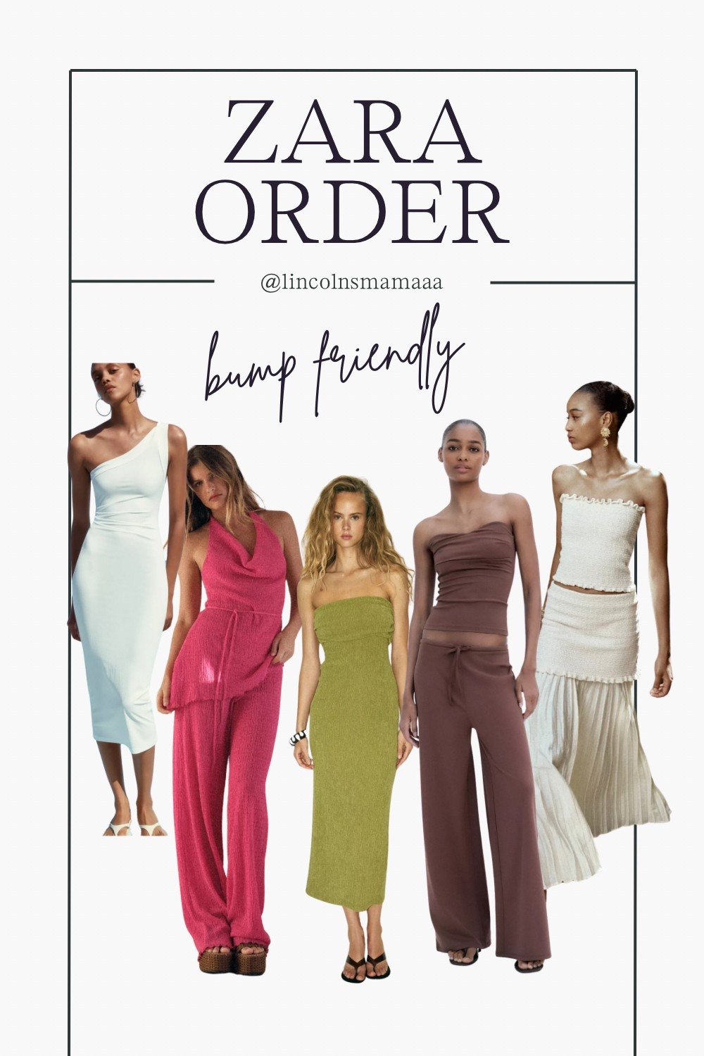 Bump friendly Zara order. Spring/summer matching sets & dresses for vacation!

Spring order
Zara order
Bump style 
Matching set
Skirt set
Dress 
What to wear 


#LTKBump #LTKPetite #LTKTravel