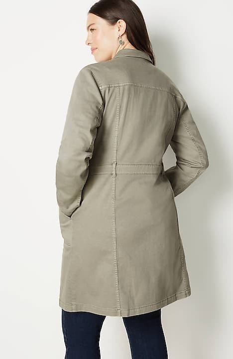 Tahoe Long Denim Jacket | J. Jill