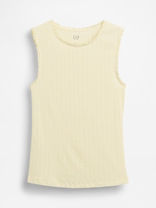 Pointelle Shell Tank Top | Gap (US)
