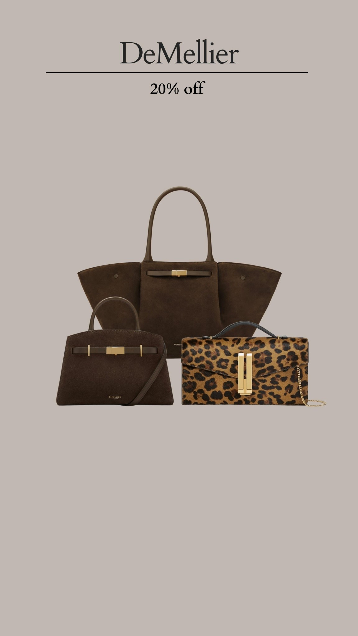 Demellier Black Friday favourites: 20% off with code BF20

#LTKluxury #LTKCyberWeek #LTKbag