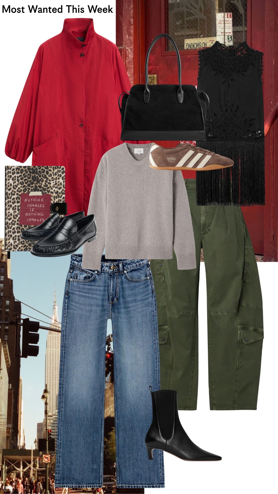 Most Wanted This Week

January | Winter | Coat | Jeans | Trainers | Cargos | Boots | Bag | Loafers | Wishlist | NET-A-PORTER


#LTKstyletip #LTKwinter #LTKuk