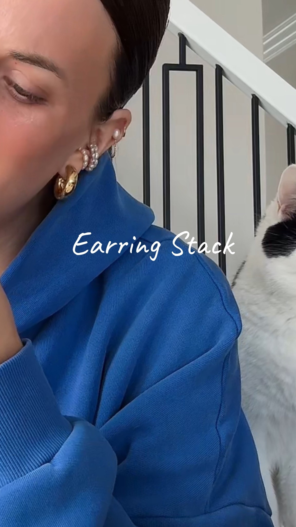 Linking exact + similar pieces to my older ones. The pearly earrings have multiple kinds in that same Etsy listing (I’m wearing the 3 diff versions you can buy!). 