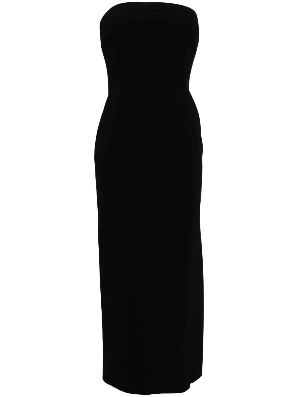 Cynthia Rowleyrobe-bustier en satin à coupe longue | Farfetch Global