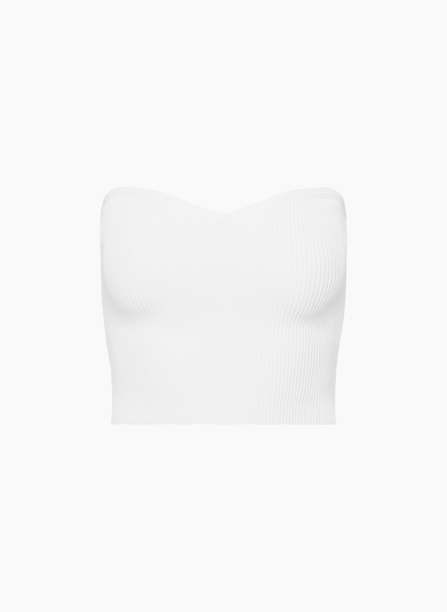 SCULPT KNIT SWEETHEART TUBE TOP | Aritzia