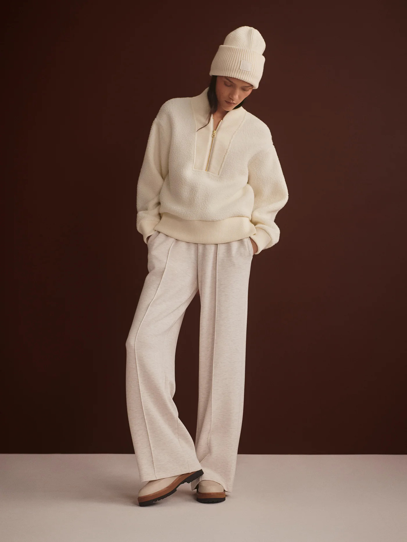 Mumford Half Zip Fleece | Varley UK | Varley UK