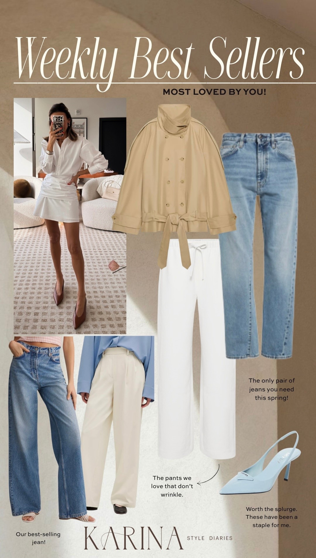 This week’s best sellers! So many good capsule pieces to wear all spring.

#LTKSeasonal #LTKootd #LTKOver40