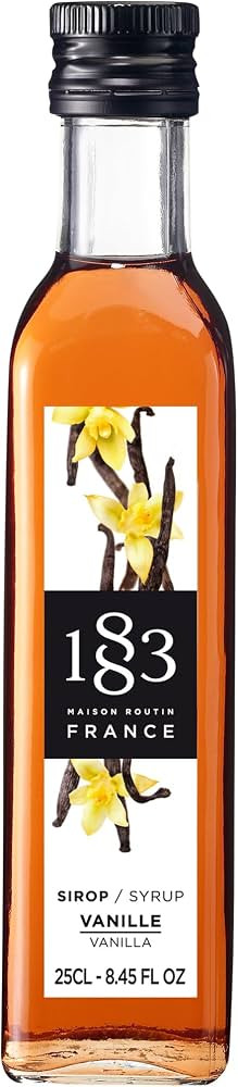 1883 Maison Routin Premium Vanilla Syrup - Flavoured Coffee Syrup, Cocktails, Mocktails, Iced Tea... | Amazon (UK)